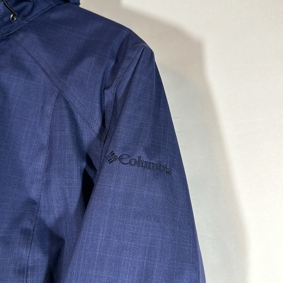 Columbia Sleet to Street 3-In-One Navy Blue & Grey Interchange Jacket - Picture 15 of 16